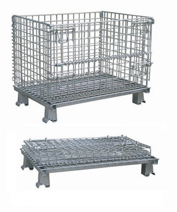 折疊式倉(cāng)儲(chǔ)籠,折疊倉(cāng)儲(chǔ)籠,鐵籠子